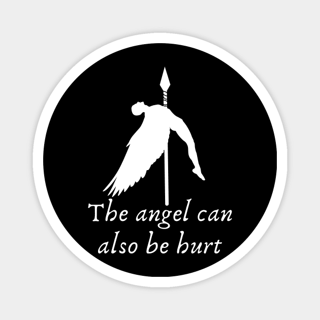 angel spear wings inspiration Magnet by sirazgar